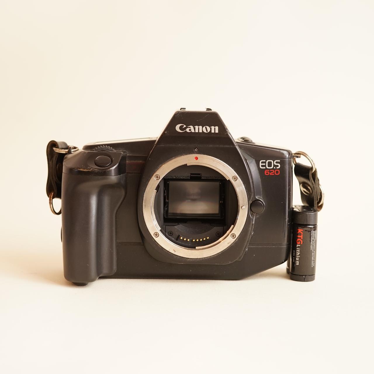 Canon EOS 620 Film Camera | 35mm SLR Body | Tested & Working | Black