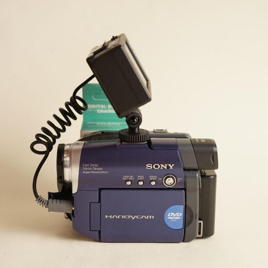 Sony Handycam DCR-DVD101 Camcorder with Tapeless Setup | Tested & Working | Blue
