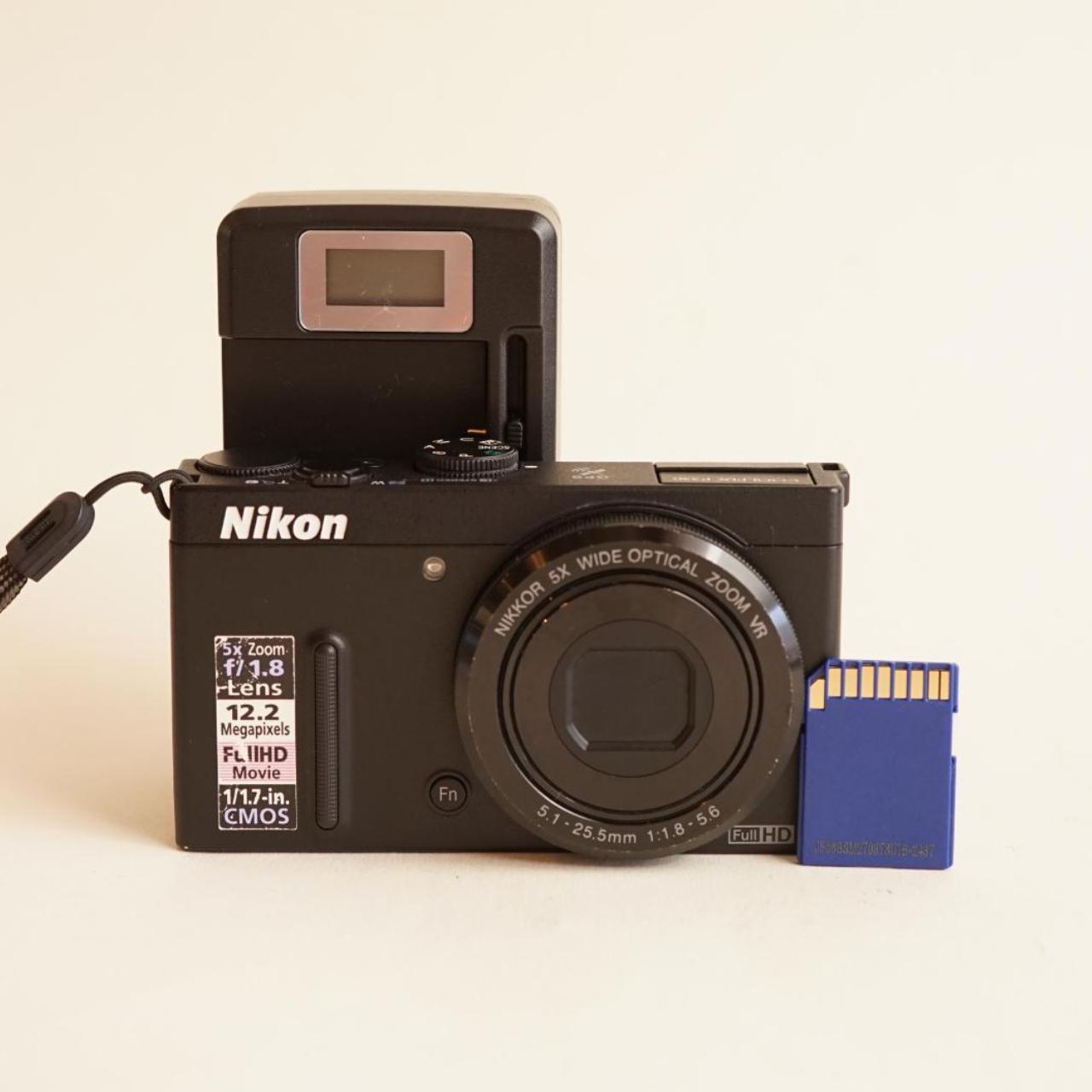 Nikon Coolpix P330 Digital Camera | 12.2MP | Tested & Working | Black