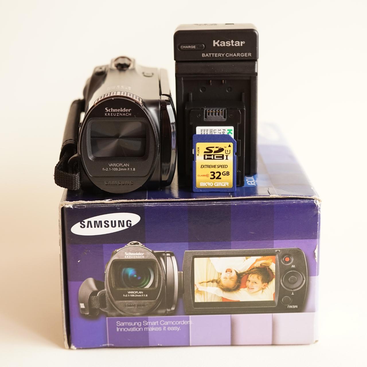 Samsung SMX-F50BN Digital Camcorder | 65x Zoom | Tested & Working | Black