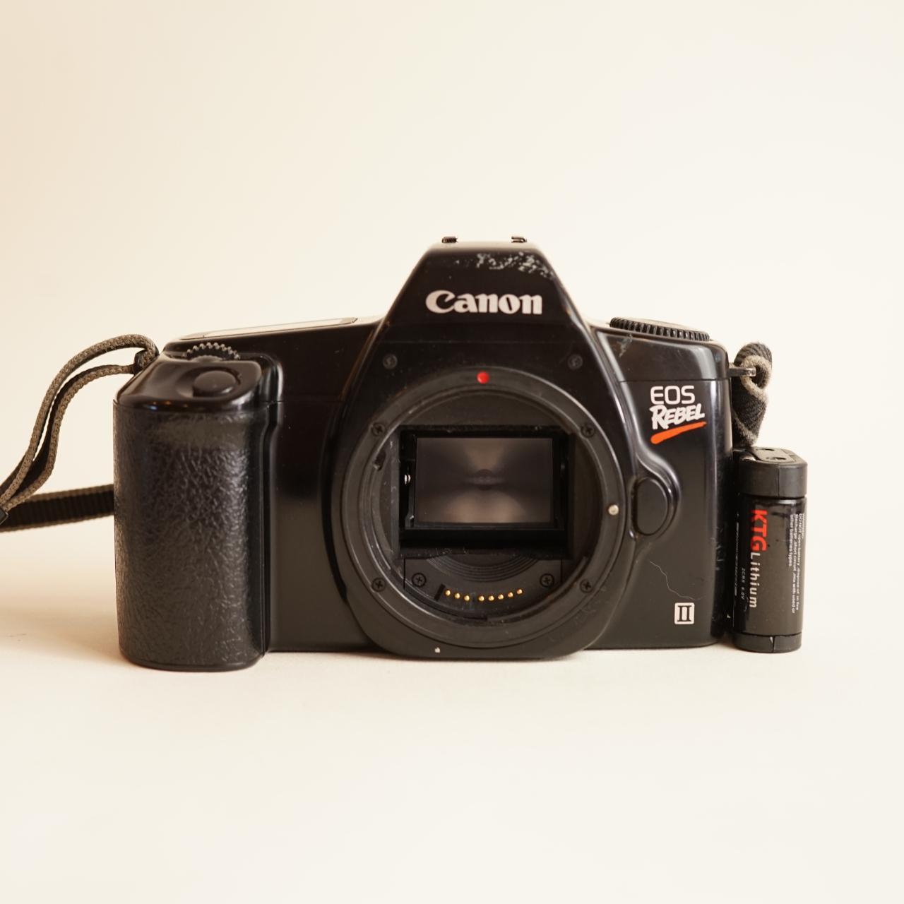 Canon EOS Rebel 35mm Film Camera | SLR Body Only | Tested & Working | Black