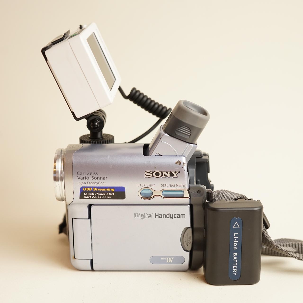 Sony Handycam DCR-TRV19 Digital Camcorder with Tapeless Setup | Camcorder | Tested & Working | Silver