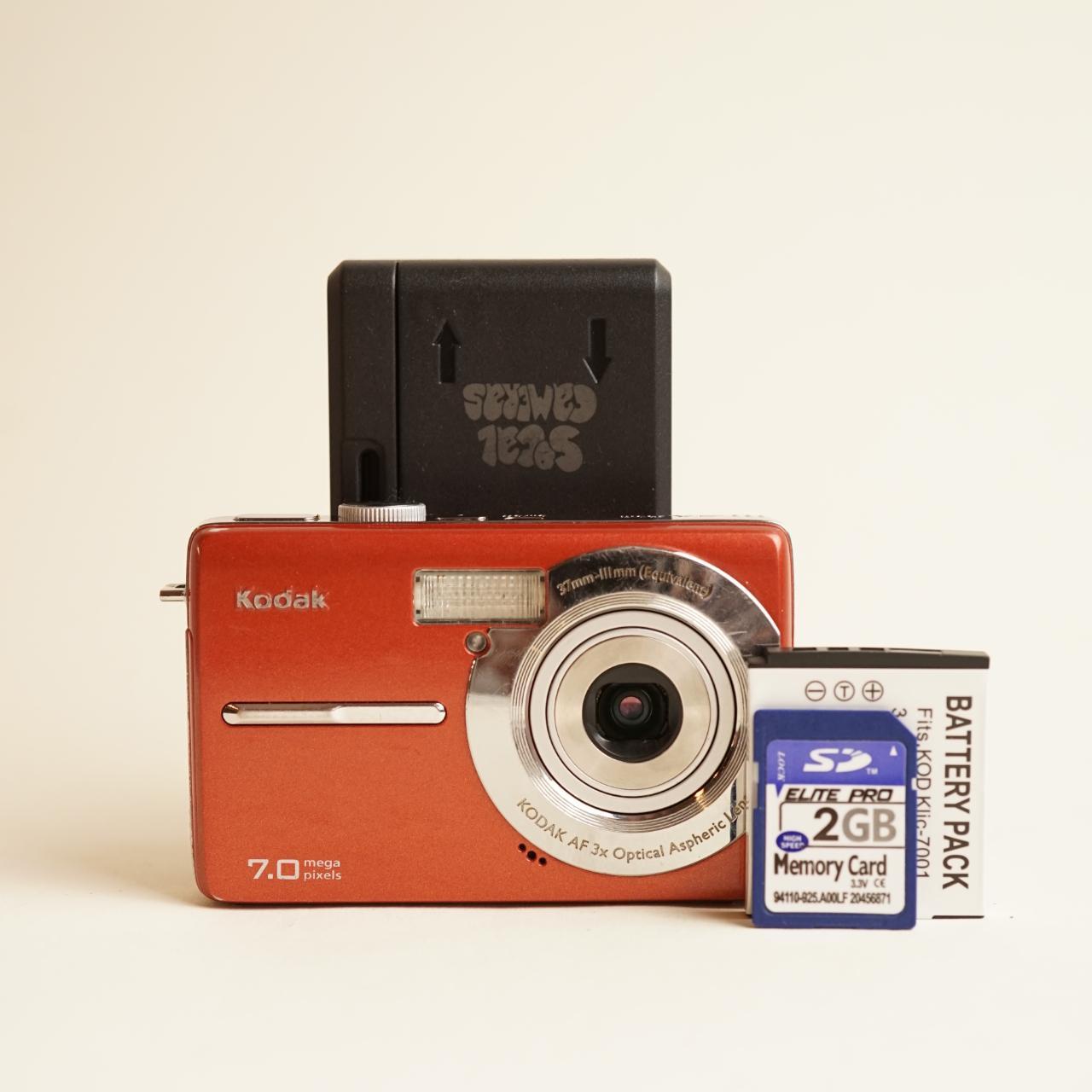 Kodak EasyShare M753 Digital Camera | 7.0MP | Tested & Working | Orange