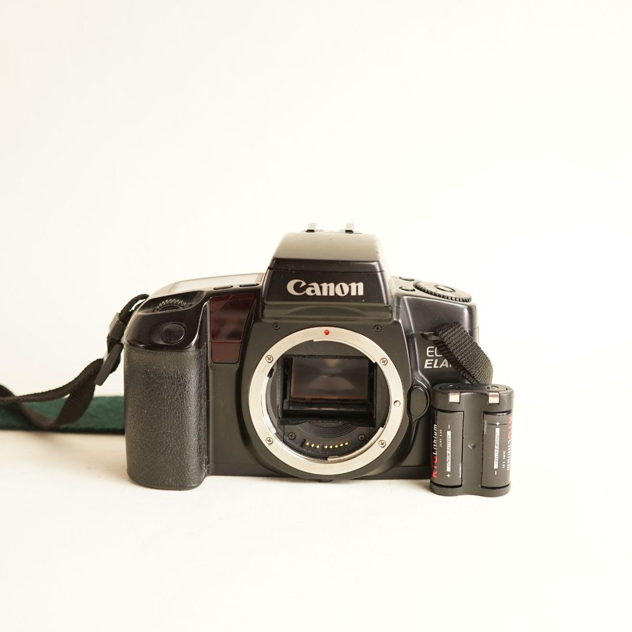 Canon EOS Elan Film Camera | 35mm SLR | Tested & Working | Black | Body Only