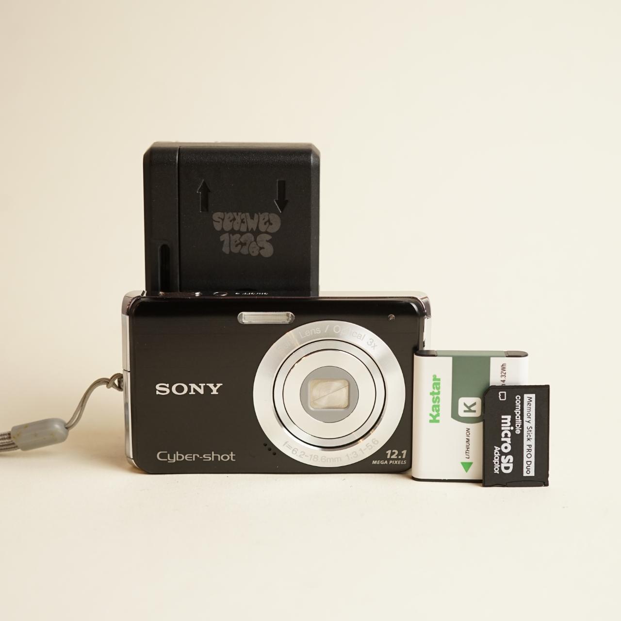 Sony Cyber-shot DSC-W190 Digital Camera | 12.1MP | Tested & Working | Black