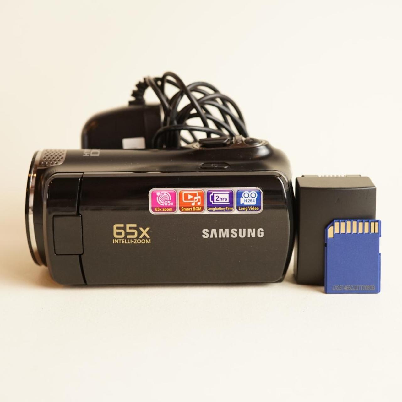 Samsung SMX-F50BN Digital Camcorder | 52x Optical Zoom | Tested & Working | Black