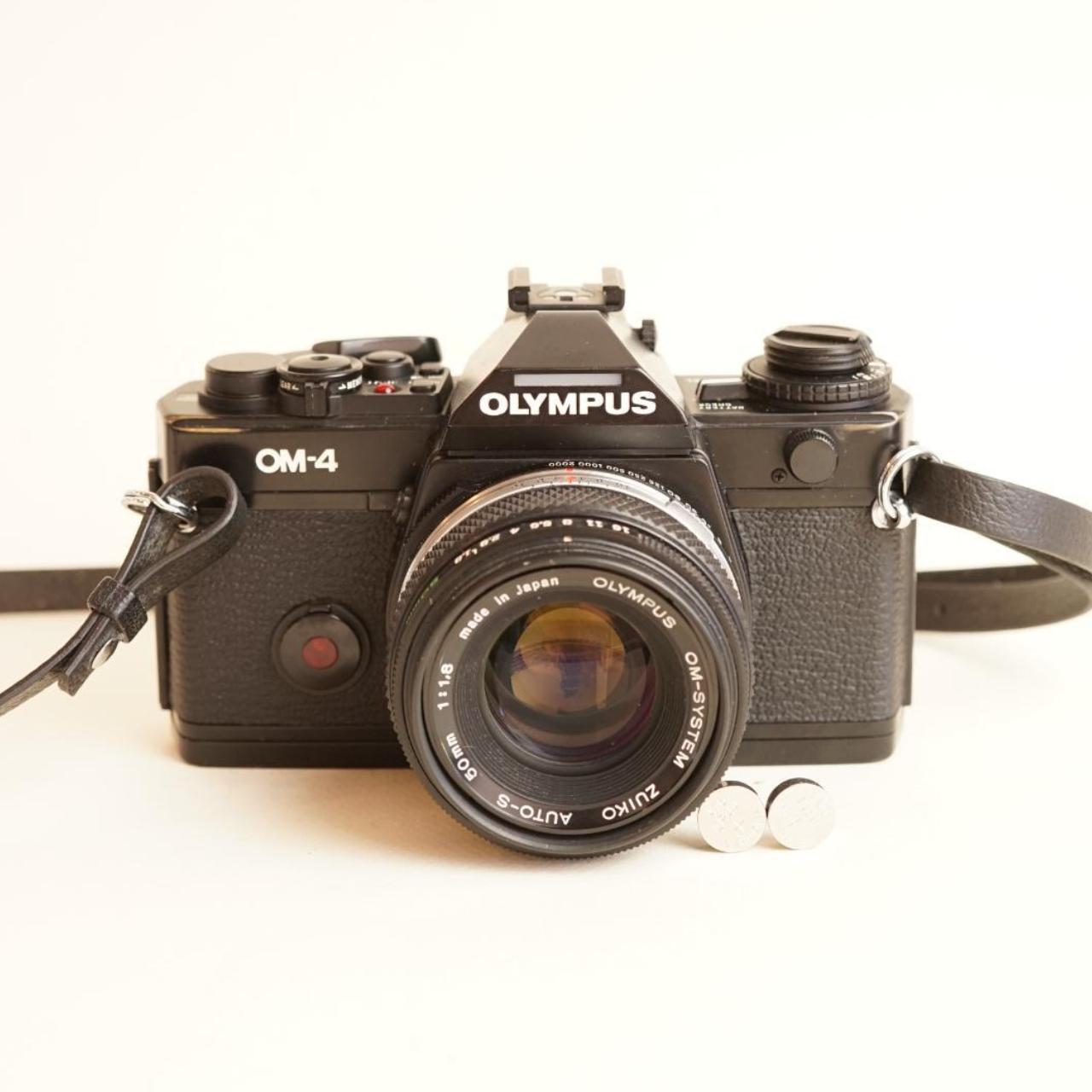 Olympus OM-4 Film Camera | 35mm SLR | Tested & Working | Black