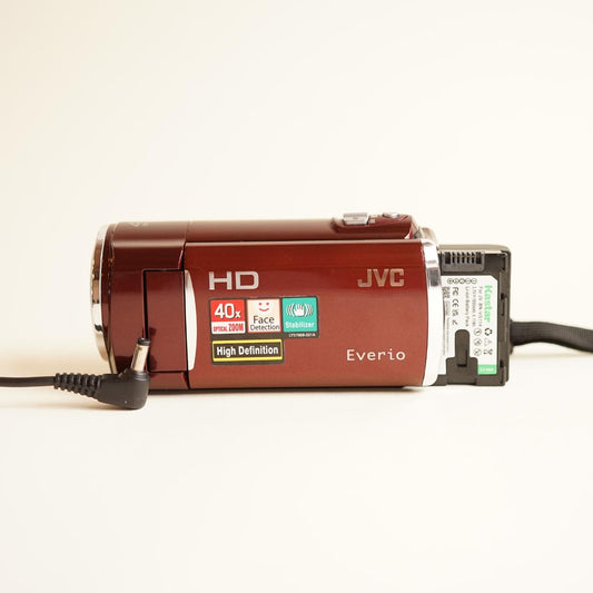 JVC Everio GZ-HM30RU Digital Camcorder | HD Video | Tested & Working | Red