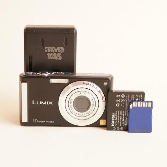 Panasonic Lumix DMC-FS5 Digital Camera | 10.1MP | Tested & Working | Black