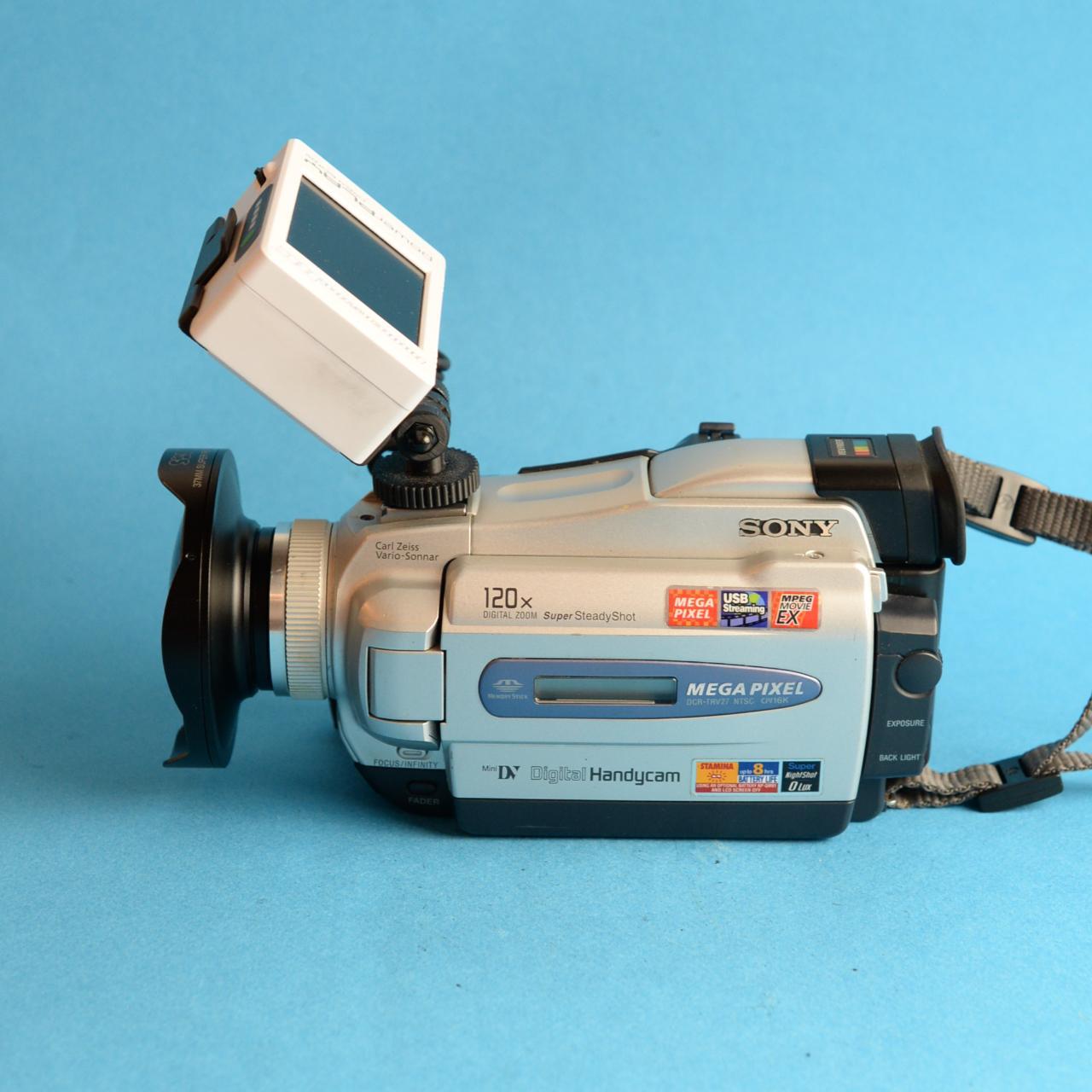Sony DCR-TRV27 Handycam with Tapeless Accessories | Camcorder | Tested & Working | Silver