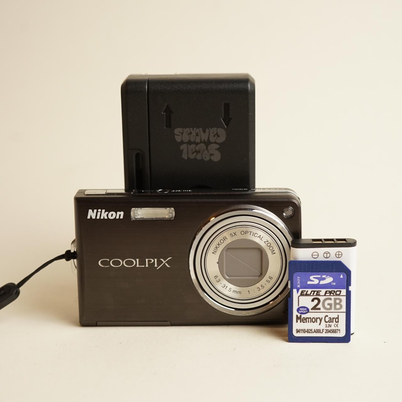 Nikon Coolpix S550 Digital Camera | 10MP | Tested & Working | Brown