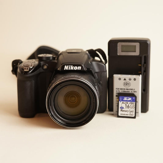 Nikon Coolpix P510 Digital Camera | 16.1MP | Tested & Working | Black