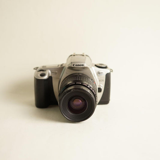 Canon EOS Rebel 2000 35mm SLR Film Camera with Canon EF 35–80mm Lens | Tested & Working | Silver & Black