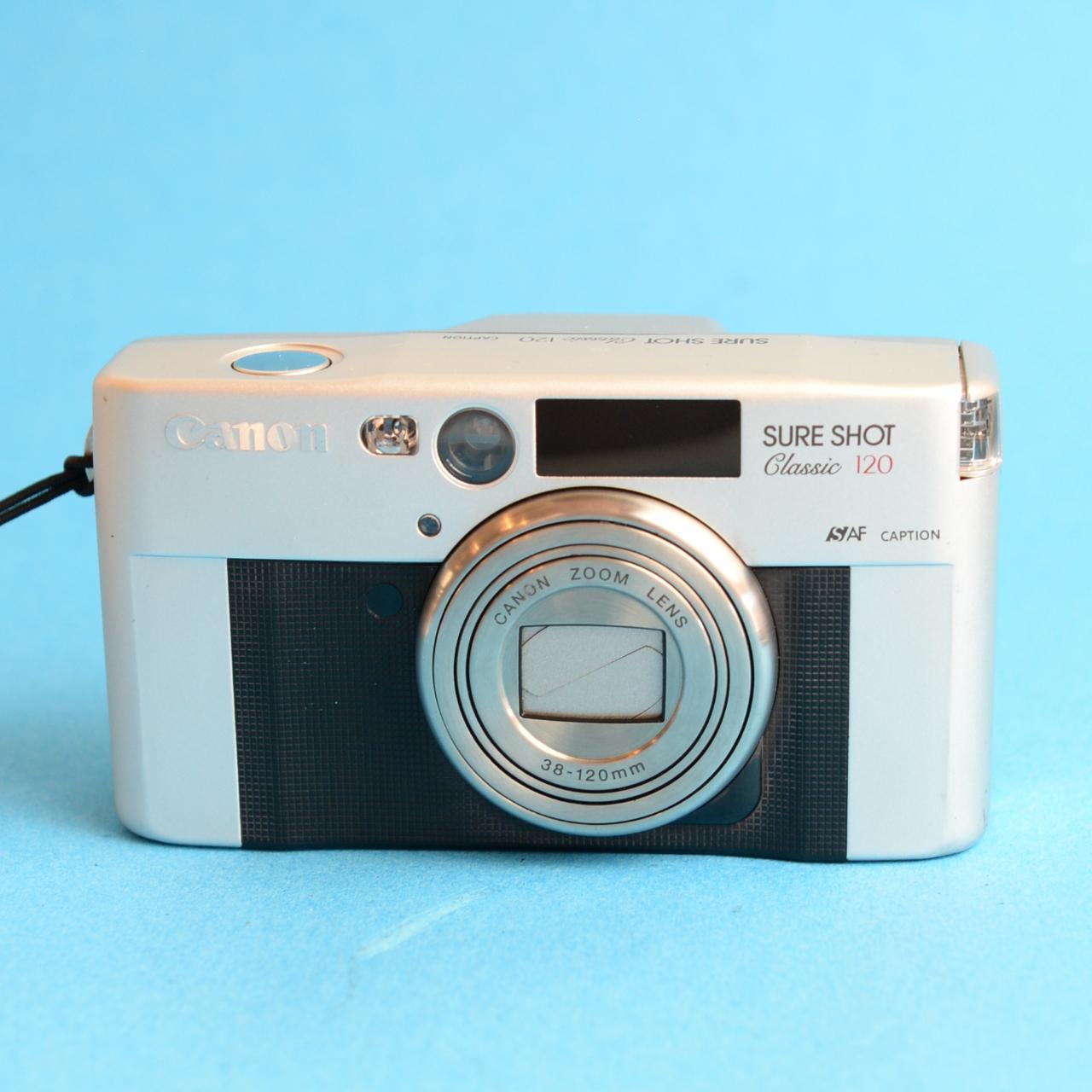 Canon SureShot Classic 120 Film Camera 35mm Point Shoot