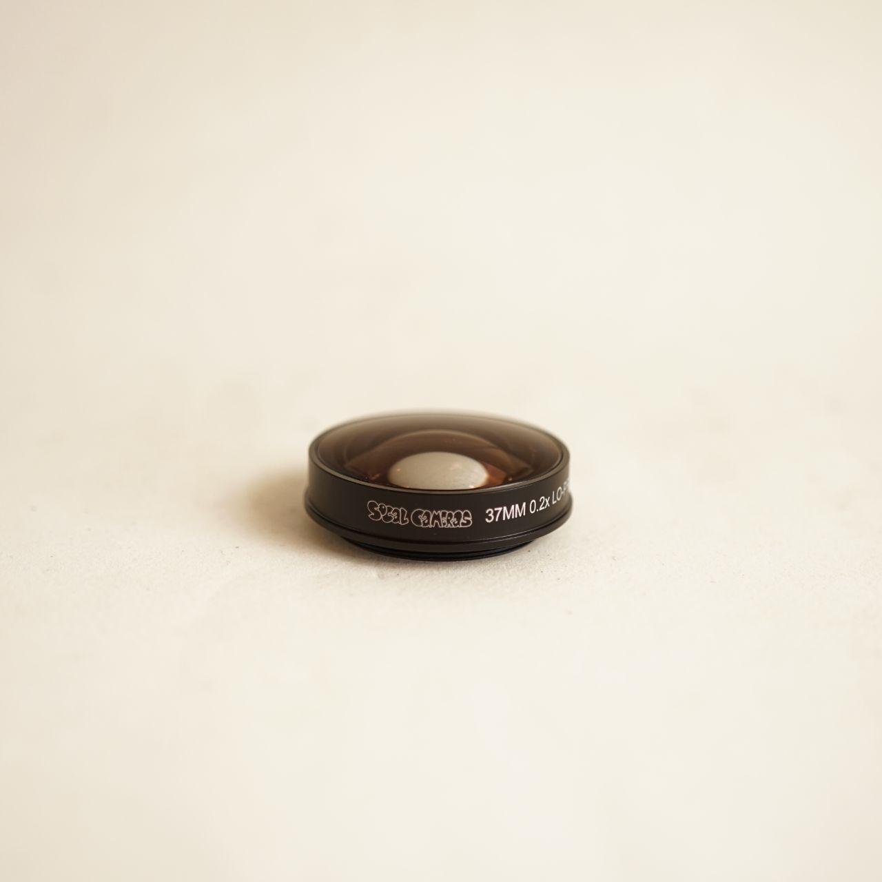 SoCal Cameras 37mm 0.2x LO-PRO Fisheye for Camcorders | NEW | Black