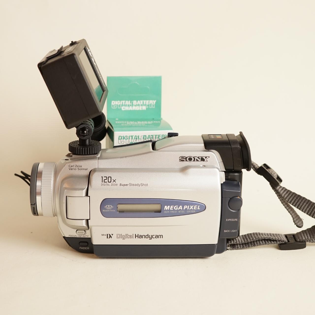 Sony Handycam DCR-TRV27 Camcorder with Tapeless Setup | Camcorder | Tested & Working | Silver