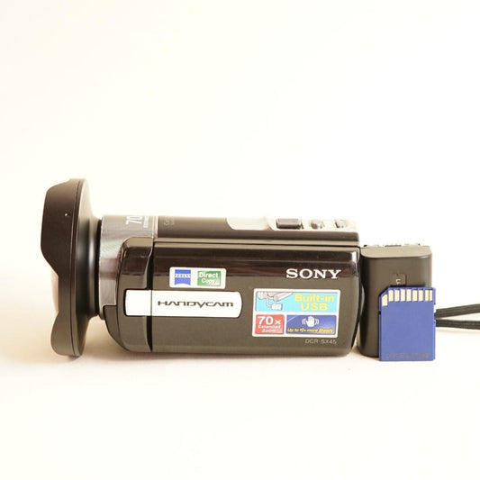 Sony Handycam DCR-SX45 Camcorder | Tested & Working | Black