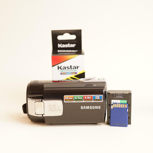 Samsung SMX-F40BN Digital Camcorder | SD Video | Tested & Working | Black