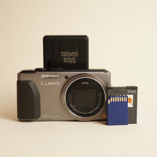 Panasonic Lumix DMC-ZS30 Digital Camera | 18.1MP | Tested & Working | Black