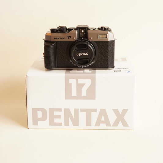 Pentax 17 Film Camera | Half-Frame 35mm | Brand New Release | Black & Silver