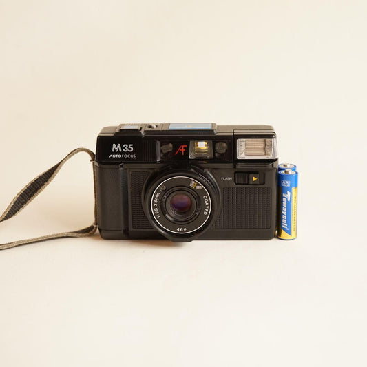 Sears M35 Film Camera | 35mm Point & Shoot | Tested & Working | Black