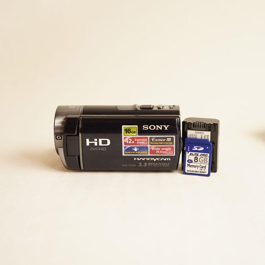 Sony Handycam HDR-CX160 Camcorder | Tested & Working | Dark Blue