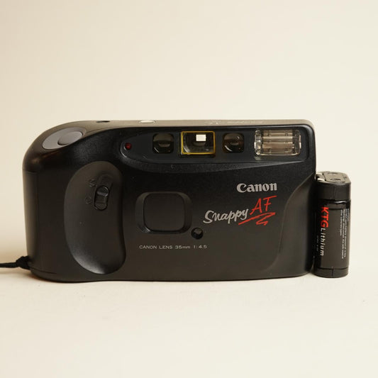 Canon Snappy AF Film Camera | 35mm Point & Shoot | Black