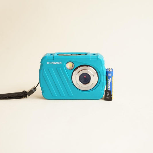 Polaroid iS048 Digital Camera | 16MP | Tested & Working | Blue