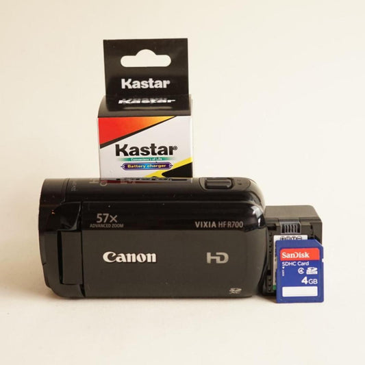 Canon Vixia HF R700 Camcorder | Tested & Working | Black