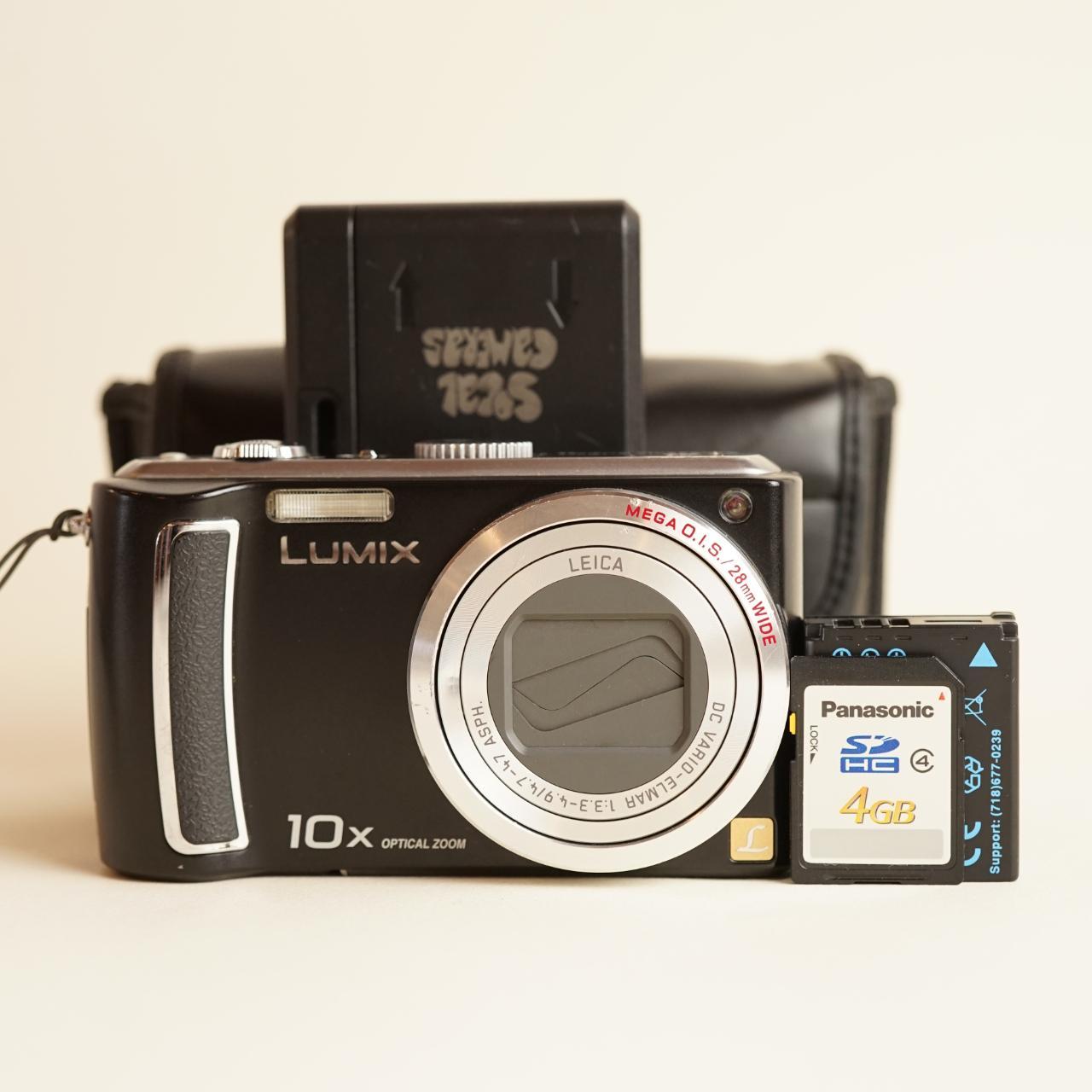 Panasonic Lumix DMC-TZ5 Digital Camera | 9MP | Tested & Working | Black
