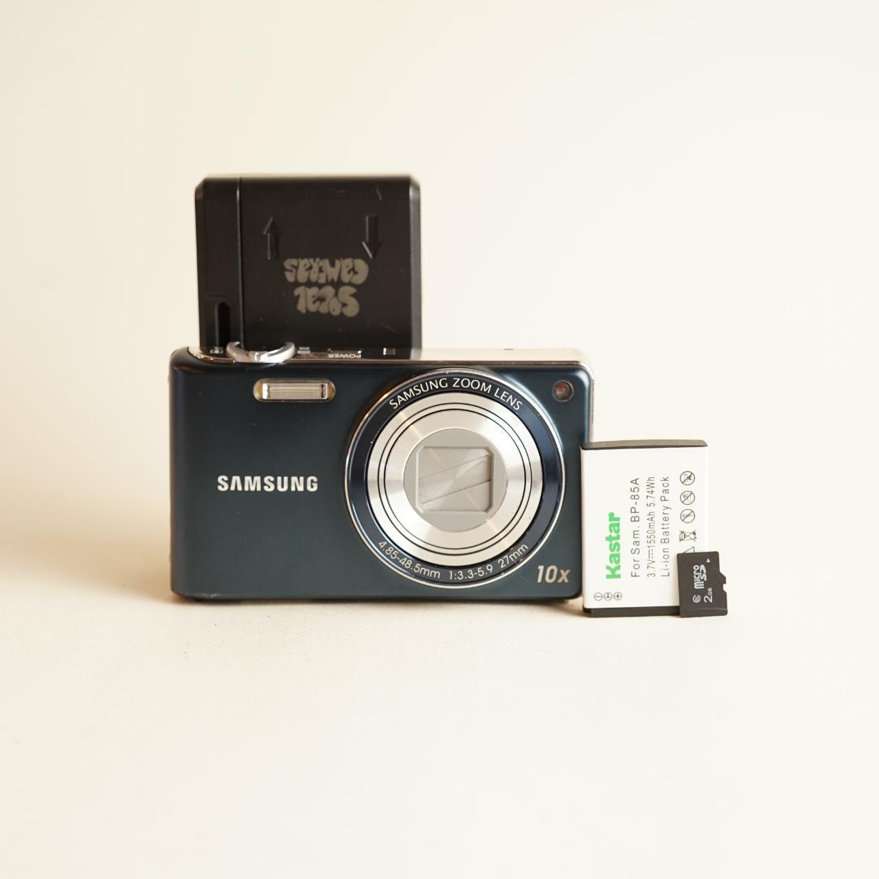 Samsung PL210 Digital Camera | 14MP | Tested & Working | Blue