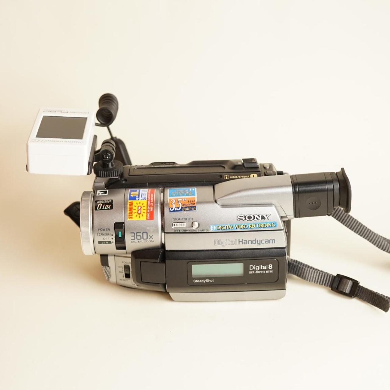 Sony Digital Handycam DCR-TRV310 Tapeless Setup | Tested & Working | Silver & Grey