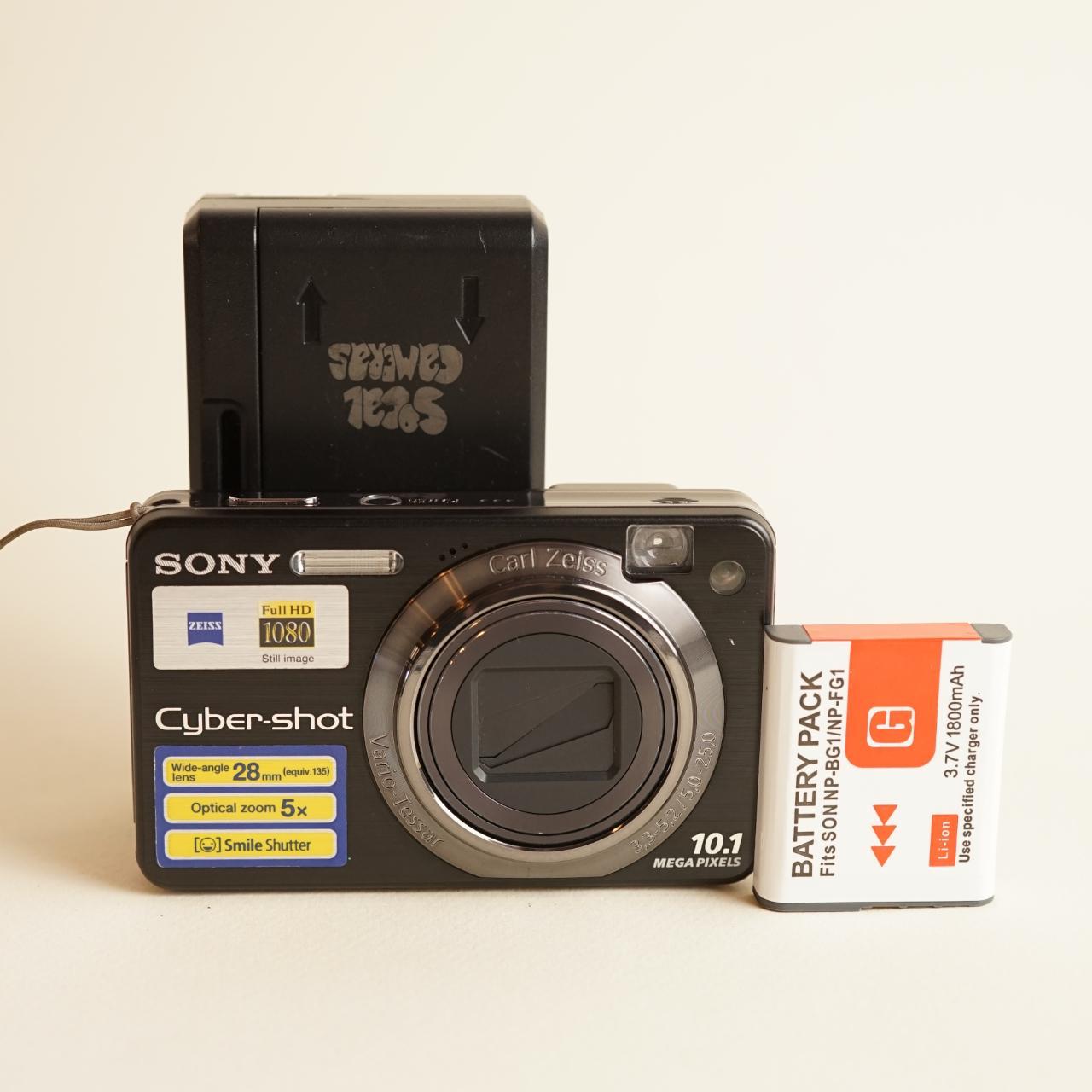 Sony Cyber-shot DSC-W170 Digital Camera | 10MP | Tested & Working | Black