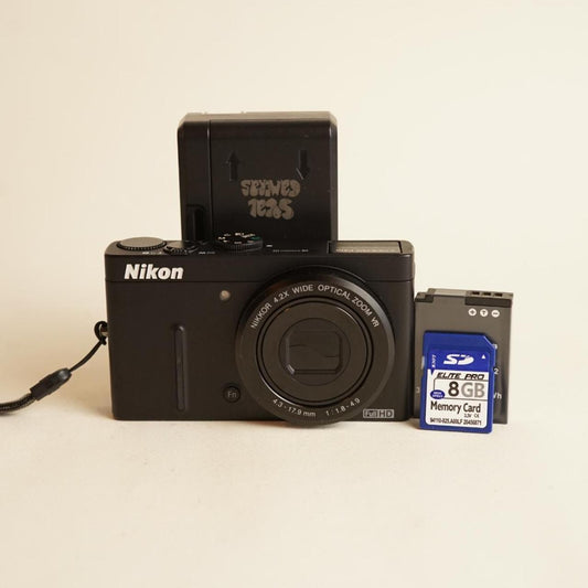Nikon Coolpix P310 Digital Camera | 16.1MP | Tested & Working | Black