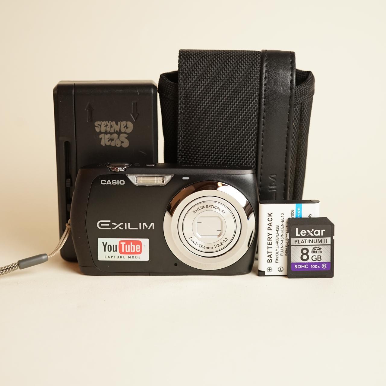 Casio Exilim EX-S8 Digital Camera | 12.1MP | Tested & Working | Black