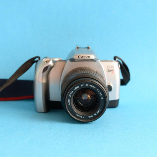 Canon EOS Rebel Ti Film Camera with Canon EF 35–80mm Zoom Lens | 35mm SLR | Tested & Working | Silver