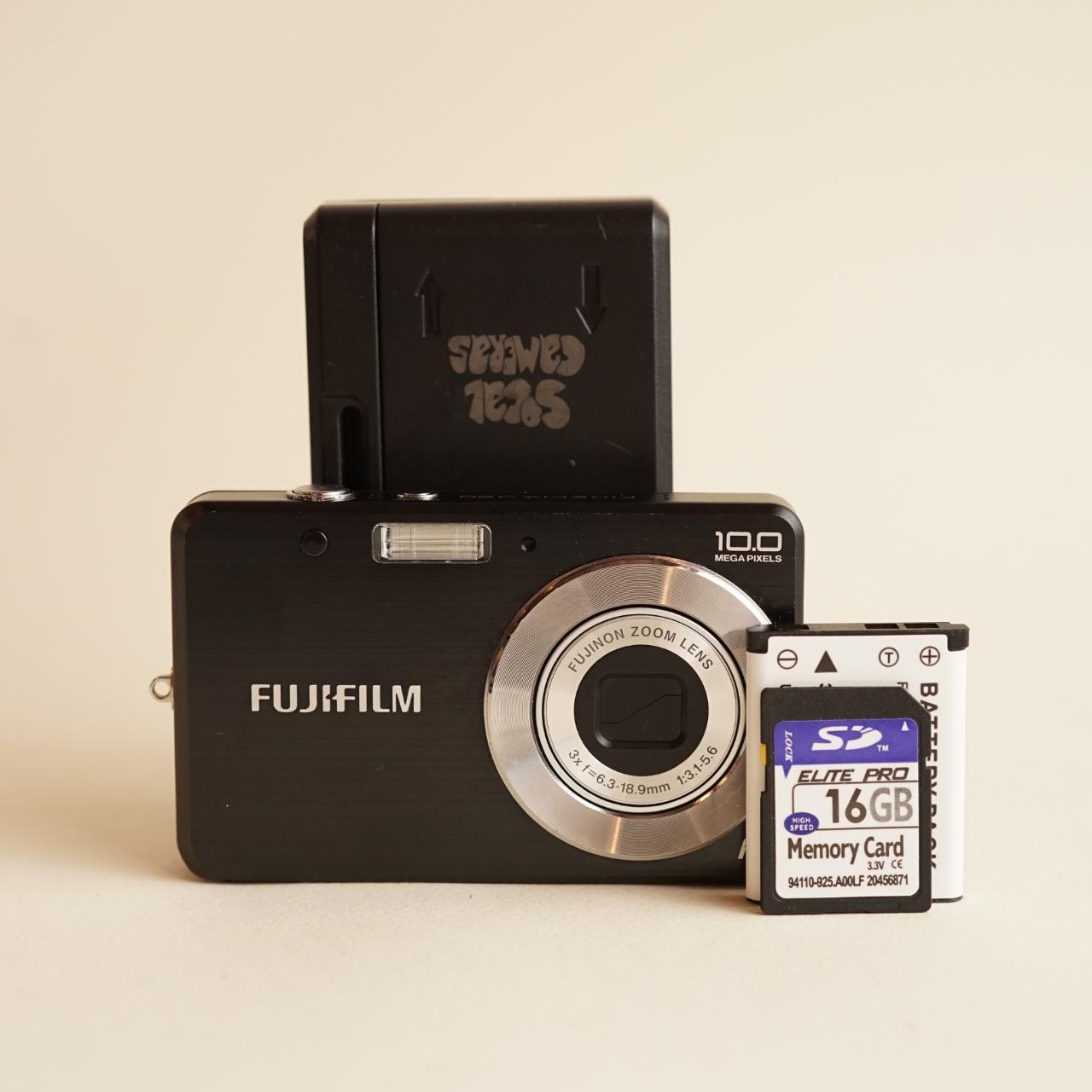 Fujifilm FinePix J20 Digital Camera | 10MP | Tested & Working | Black