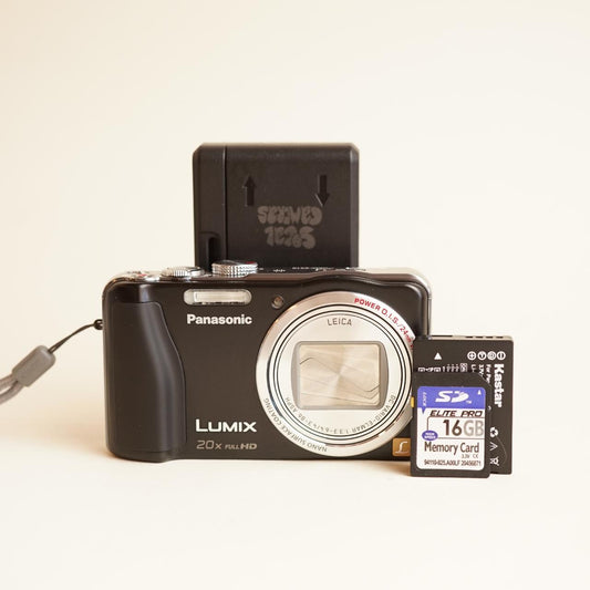 Panasonic Lumix DMC-ZS19 Digital Camera | 14.1MP | Tested & Working | Black