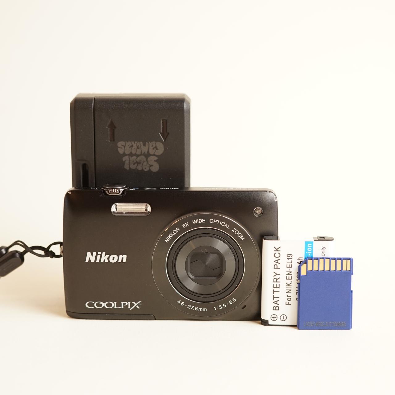 Nikon Coolpix S4200 Digital Camera | 16MP | Tested & Working | Black