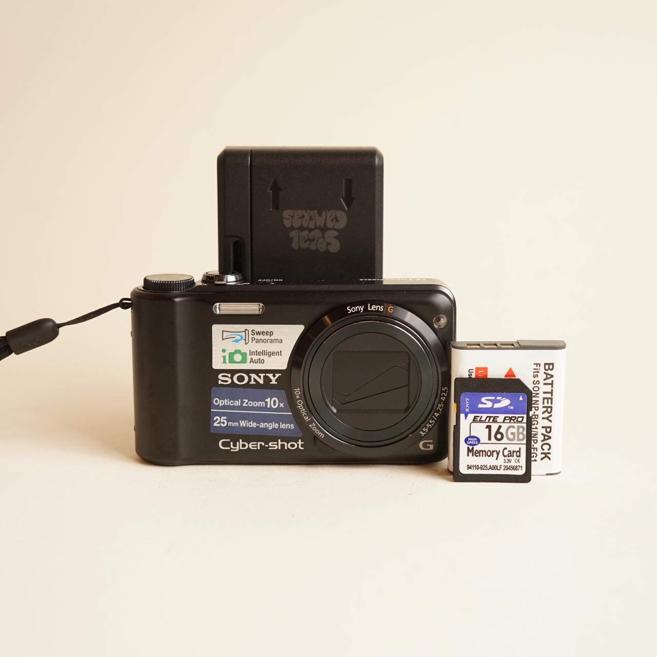 Sony Cyber-shot DSC-H55 Digital Camera | 14.1MP | Tested & Working | Black