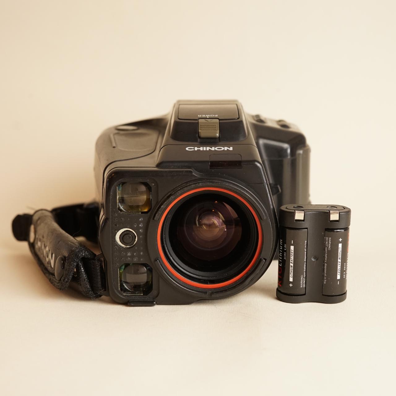 Chinon Genesis 35mm Film Camera | SLR | Tested & Working | Black