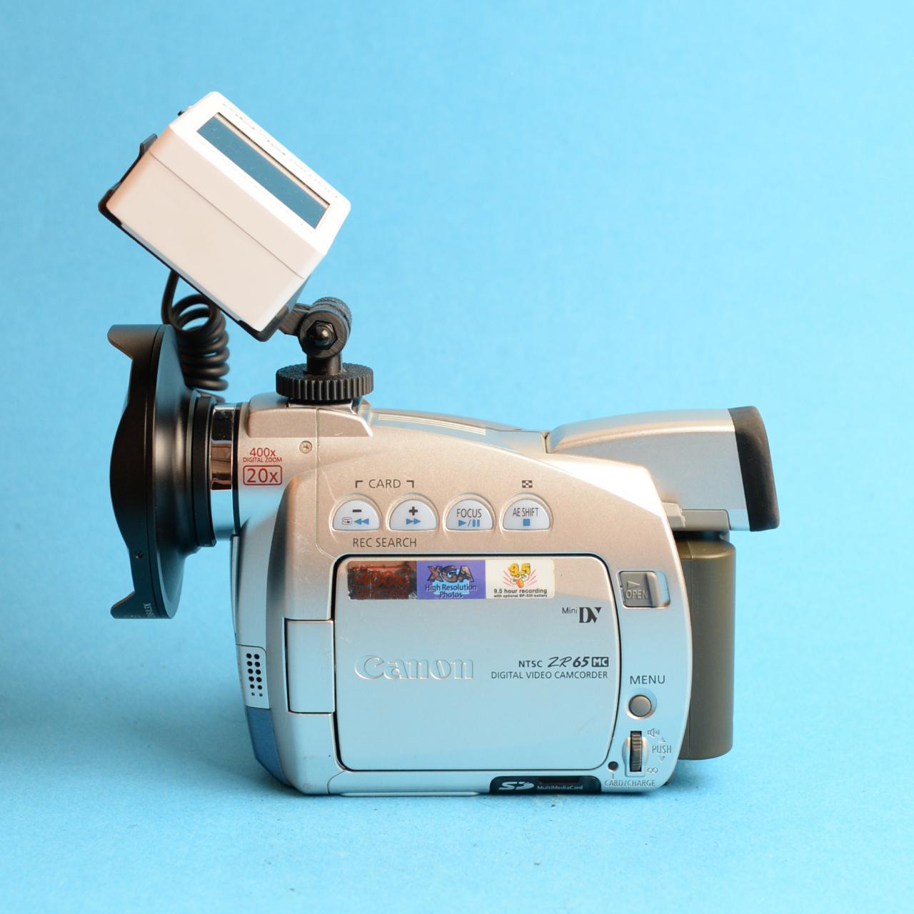 Canon ZR65 Digital Camcorder with Tapeless Accessories | Camcorder | Tested & Working | Silver