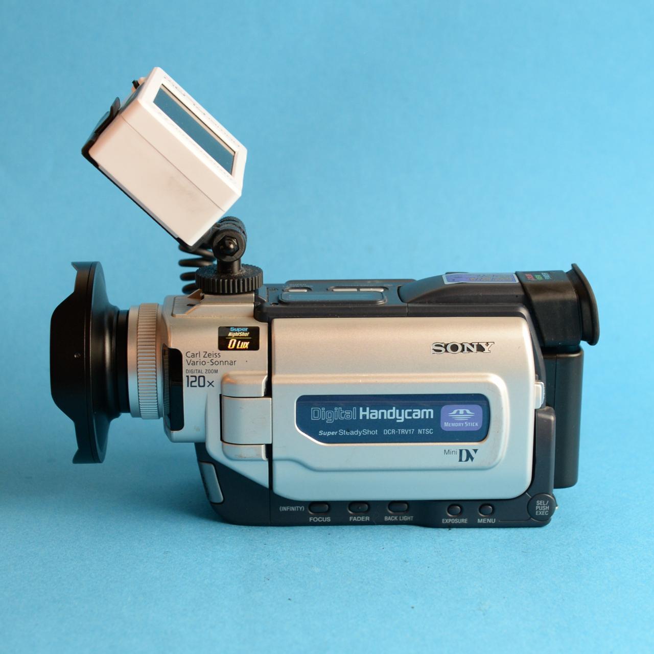Sony DCR-TRV17 Handycam with Tapeless Accessories | Camcorder | Tested & Working | Silver