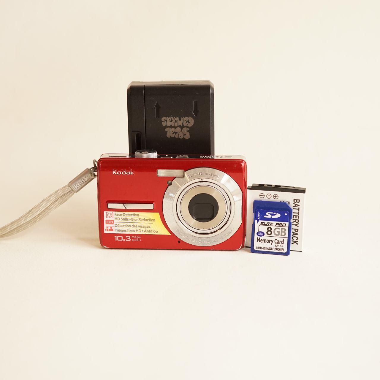 Kodak Easyshare M1063 Digital Camera | 10.3MP | Tested & Working | Red