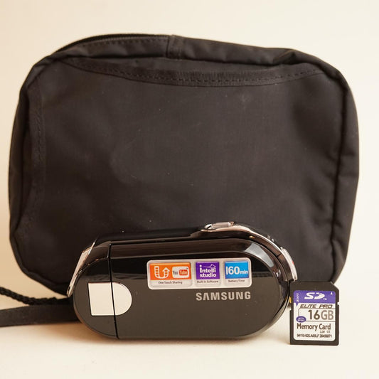 Samsung SMX-C10RN Digital Camcorder | Tested & Working | Black