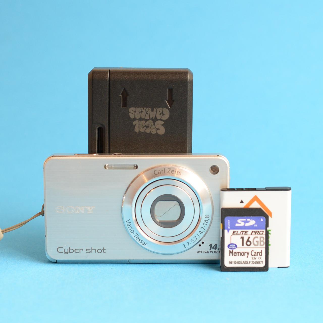 Sony Cyber-shot DSC-W560 Digital Camera | 14.1MP | Read Description | Silver