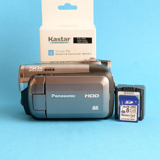 Panasonic SDR-H60P Camcorder | 3MP | Tested & Working | Silver