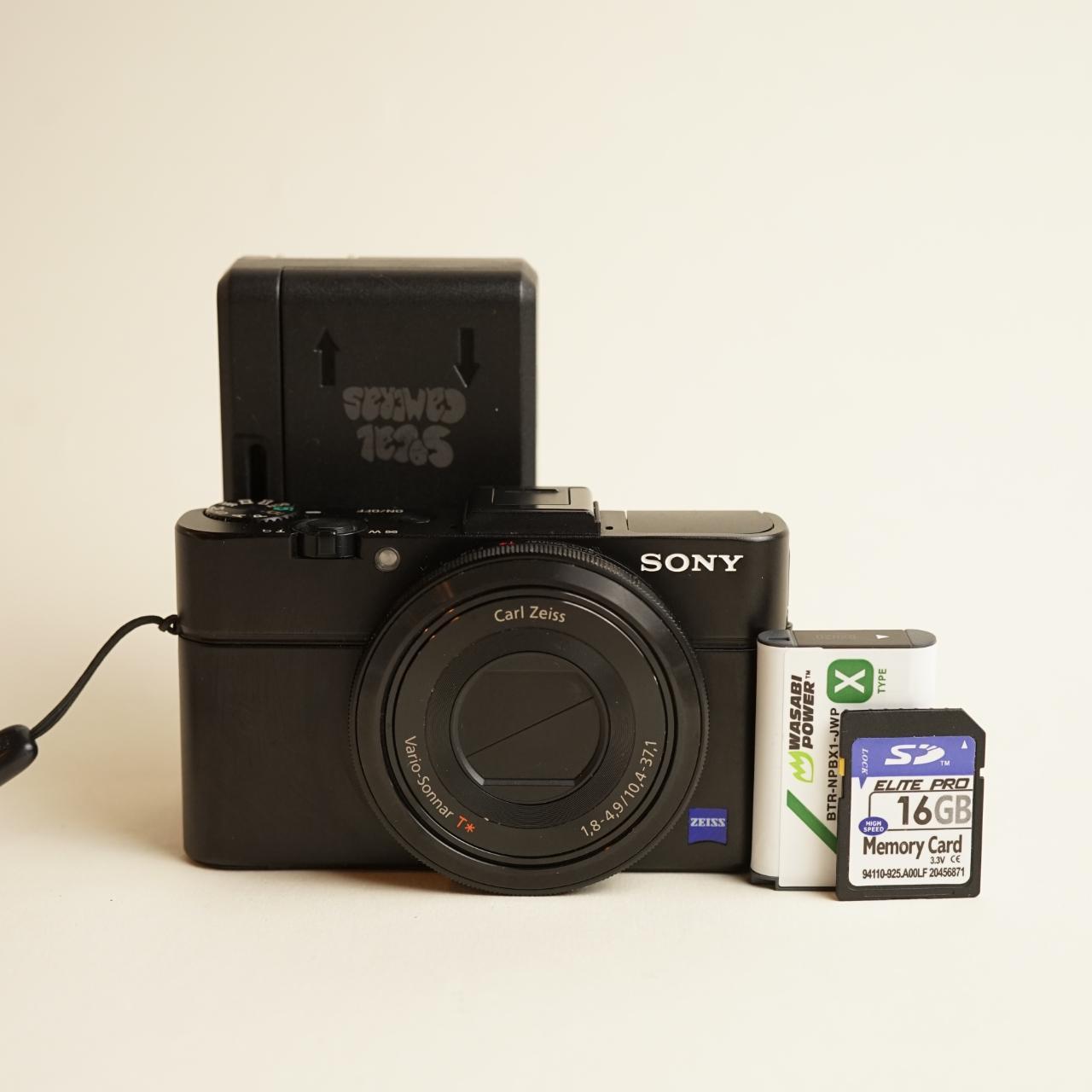 Sony DSC-RX100 II Digital Camera | 20.2MP | Tested & Working | Black