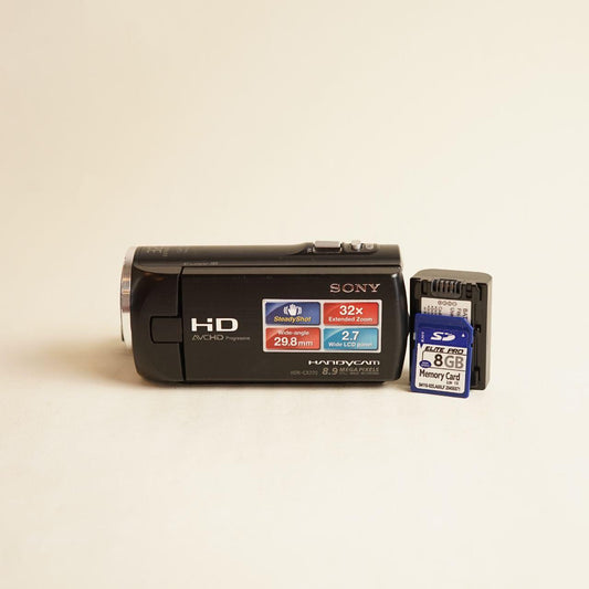 Sony Handycam HDR-CX220 Camcorder | Tested & Working | Black
