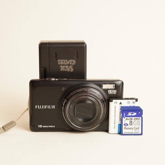Fujifilm FinePix T410WM Digital Camera | 16MP | Tested & Working | Black